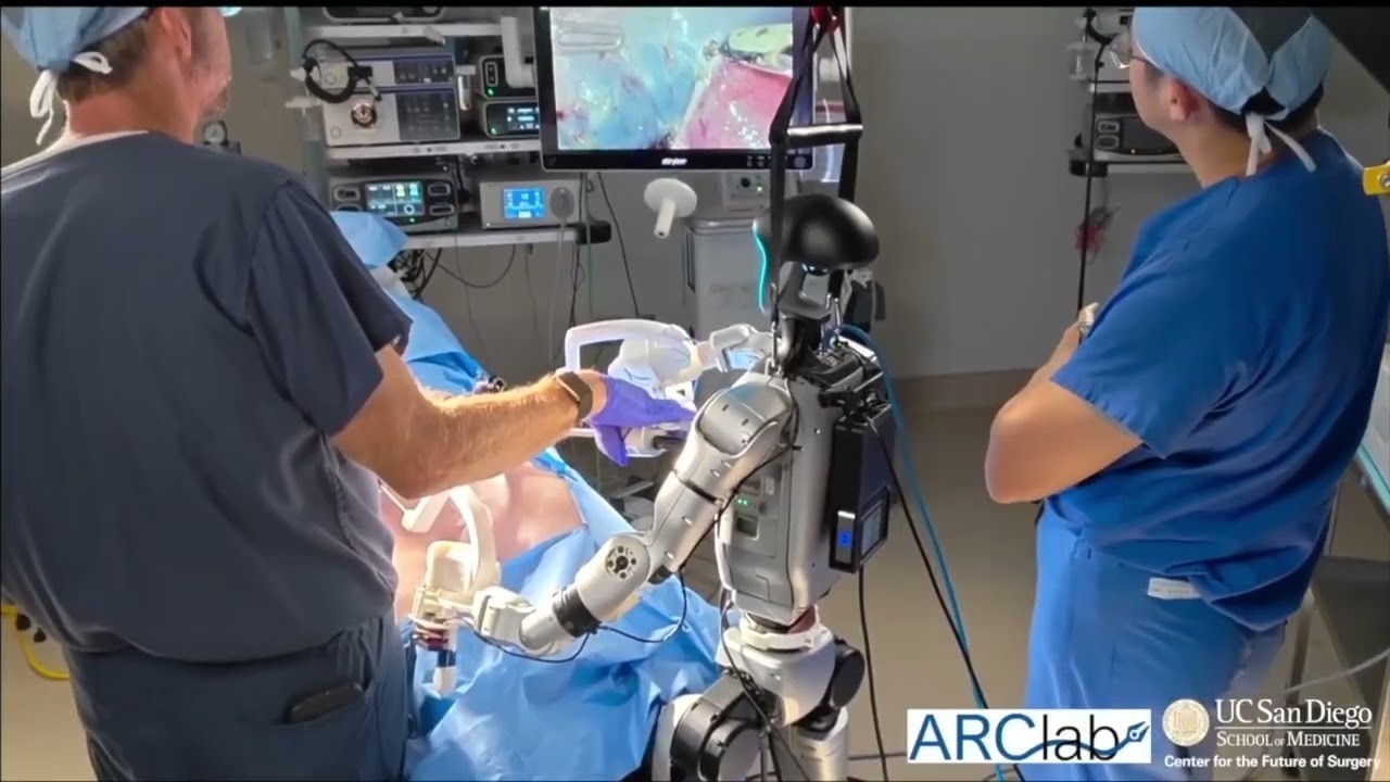 UC San Diego teleoperated Surgie robots complete first live animal surgeries on Unitree G1
